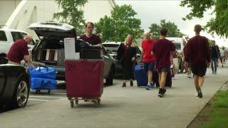 Move-in day at Virginia Tech