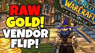 These Methods Gives You GUARANTEED RAW Gold! Fresh Classic WoW Goldmaking