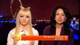 Venus Angelic & Mom Margaret Palermo with Larry Emdur & Kylie Gillies | Australia