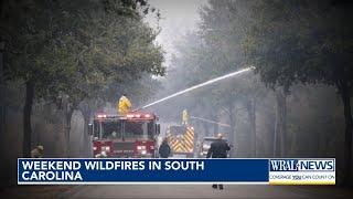 Carolina Wildfires Latest: SC State of Emergency,  massive wildfire grows to 1,600 acres