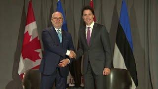 PM Trudeau meets with Estonian President Alar Karis – November 22, 2022