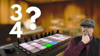 Can the Ableton Move Produce a Quantized 3/4 Swing Beat?
