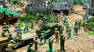 Army Men: Green Vs Tan Warfare Stop Motion (Warfare Series Compilation)