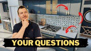 Kitchen design questions FROM YOU!