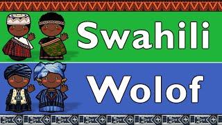 NIGER-CONGO: SWAHILI & WOLOF