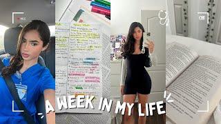 Week In My Life *as a nursing student* | hanging out with friends, lots of studying, and workouts