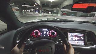 2018 Dodge Challenger Hellcat Widebody - POV Night Drive