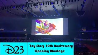 D23 Expo 2024 Toy Story 30th Anniversary Panel Opening