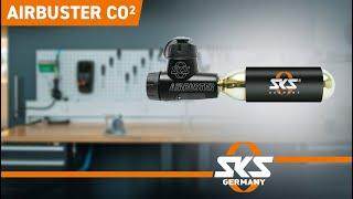 Für Profis: AIRBUSTER CO2 Fahrradpumpe | For professionals: AIRBUSTER CO2 Bike pump