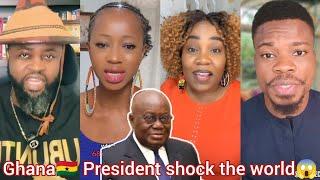 People Reaction to Ghana Visa Free To All Africa Countries. President Nana Akufo-Addo Break Record