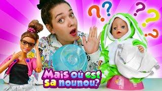 Baby Born Emily ne sait pas aller pour le pot? Vidéo en français avec poupées pour filles.