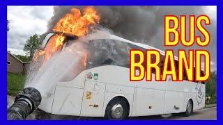 Incendio sul bus - VOLONTARI VIGILI DEL FUOCO OLANDESI -