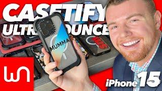 Massive Casetify iPhone 15 Case Unboxing Haul: Ultra Bounce, Bounce, and Impact!