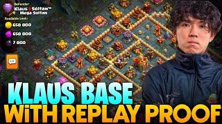 KLAUS GLOBAL PLAYER WITH PROOF BASE LINK |TH16 ANTI ROOT RIDER ANTI AIR AND GROUND SPAM BASE LINK