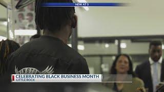 Biden cabinet member kicks off Black Business Month in Little Rock