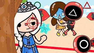 Disney Princess In Squid Game | Toca Life Story |Toca Boca