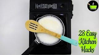 28 KITCHEN HACKS You Must Know | #TipsandTricks #DIY |  KITCHEN HACKS YOU NEVER KNEW YOU NEEDED