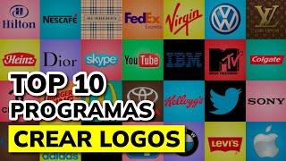 10 mejores PROGRAMAS para CREAR LOGOS (GRATIS)