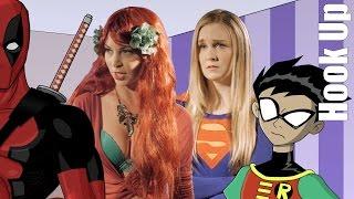 Cartoon Hook-Ups: Supergirl and Poison Ivy LIVE