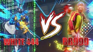 WHITE 444 VS OP BR999 | MOST AWAITED MATCH - وايت444 ضد اقوى لاعب للهاتف من كلان لاوفر باور BR999