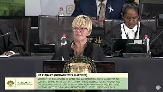 Watch DA's Glynnis Breytenbach call for a fair, strong GBV justice system.