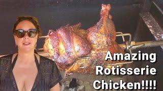 SIMPLE & DELICIOUS Rotisserie Chicken at Home!