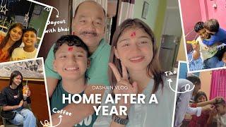 Dashain at home  after a year | HYERABAD TO SILIGURI 