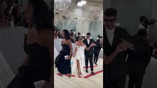 Patrick and Brittany Mahomes Arrive at the Met Gala in Style #Shorts