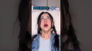 Everyone get limited breaths each day #funnyshorts #ytshorts #shorts