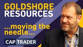 GOLDSHORE RESOURCES with Brett Richards at the Deutsche Goldmesse