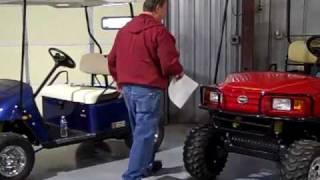 Golf Cart Garage Floor Protection