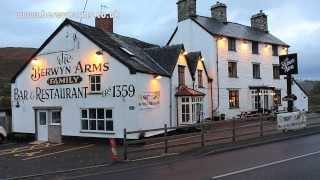 Berwyn Arms Hotel B&B Nr Llangollen North Wales Motorbike Biker Friendly Place To Stay / Eat