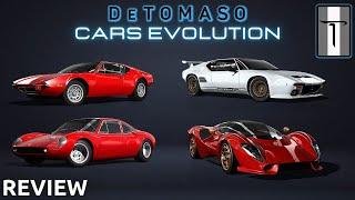 History Of De Tomaso Cars Evolution