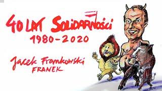 Wystawa Jacka Frankowskiego "40 lat Solidarności"