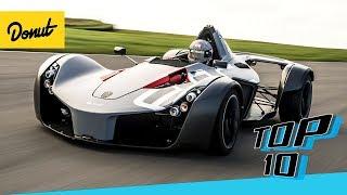 Top 10 Street Legal Race Cars | Donut Media