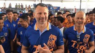 Giggs in Cambodia to boost street football