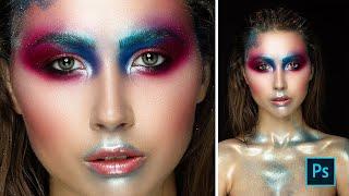 NEW ! MUA Retouching Action - Beauty Portrait Retouch ( Photoshop )