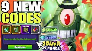 *NEW CODES* ROBLOX SPONGEBOB TOWER DEFENSE CODES 2025 JANUARY | SPONGEBOB TD CODE