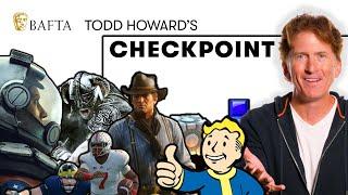 Todd Howard talks Starfield influences and wants a Skyrim sequel | BAFTA Checkpoint