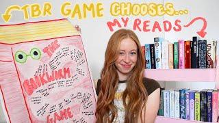 TBR board game chooses my March reads!!  