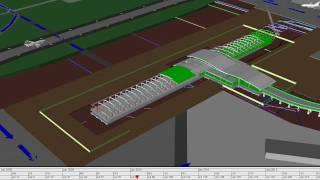 4D Airport Simulation