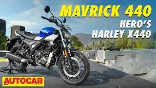Hero Mavrick 440 - More than just a Harley X440 with a Hero badge | First Look | @autocarindia1