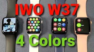 KIWITIME IWO W37 Smartwatch All 4 Colors and On Hand Review-Affordable Best Watch 7?