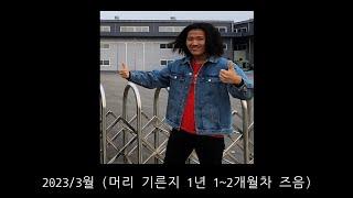 2~3년간 내가 머리를 기른 과정 [long hair/braze hair/장발/06]