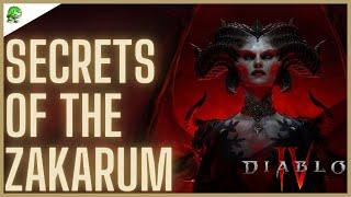 Diablo 4 Secrets of the Zakarum