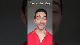 What's the meaning of EVERY OTHER DAY? | English Vocabulary #englishvocabulary #englislessons