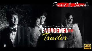 ENGAGEMENT TRAILER || PRERIT & SANCHI || 4K || CINEMASCOPE
