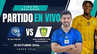  EL SALVADOR VS SAN VICENTE EN VIVO / CONCACAF NATIONS LEAGUE