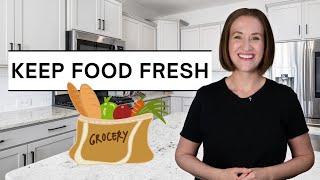 Save Money & Food: 17 Tips for Freshness