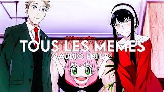 Tous Les Memes -[ Audio edit ] | Alfron audios